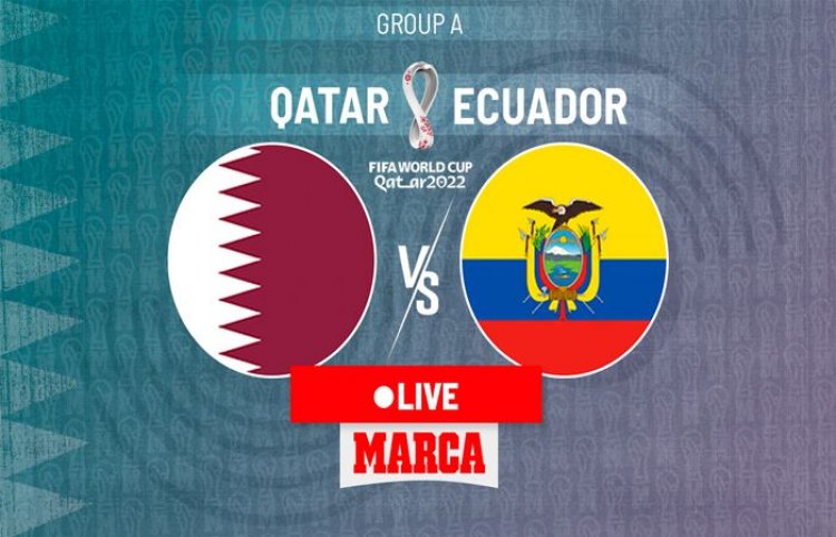 Qatar  vs Ecuador Football World Cup 2022