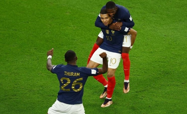 France defeated Poland in the quarter-finals of the World Cup